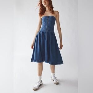 Urban outfitters denim dress NWT